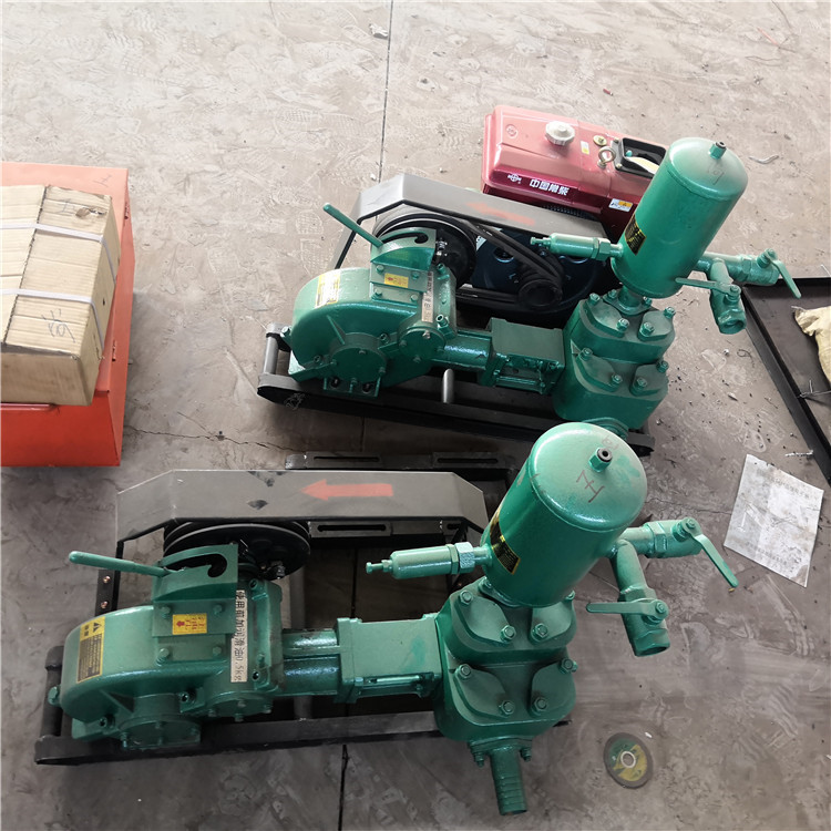 BW160 single-cylinder Drill Rig Mud Pump , Pressure Washer Pump