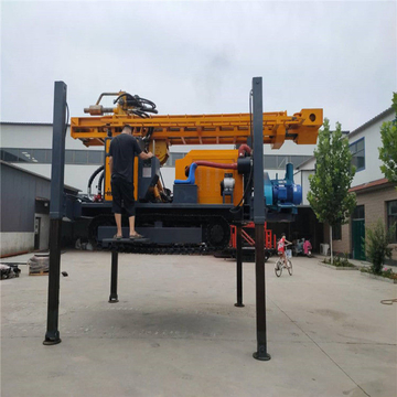 300m Air Compressor Pneumatic Bore Well Drilling Machine ST-300