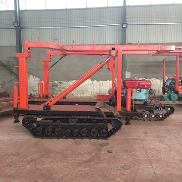 Hydraulic Gantry Tower Chassis Telescopic Rubber Track Chassis