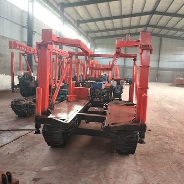 Hydraulic Gantry Tower Chassis Telescopic Rubber Track Chassis