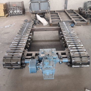 Construction Machinery  Supplied Hydraulic Rubber Track Chassis