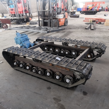 Construction Machinery  Supplied Hydraulic Rubber Track Chassis