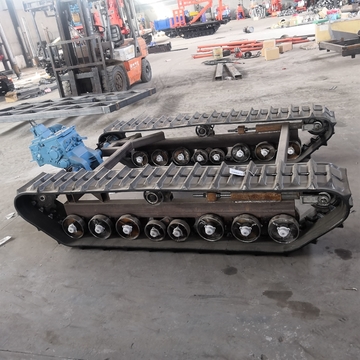 Construction Machinery  Supplied Hydraulic Rubber Track Chassis